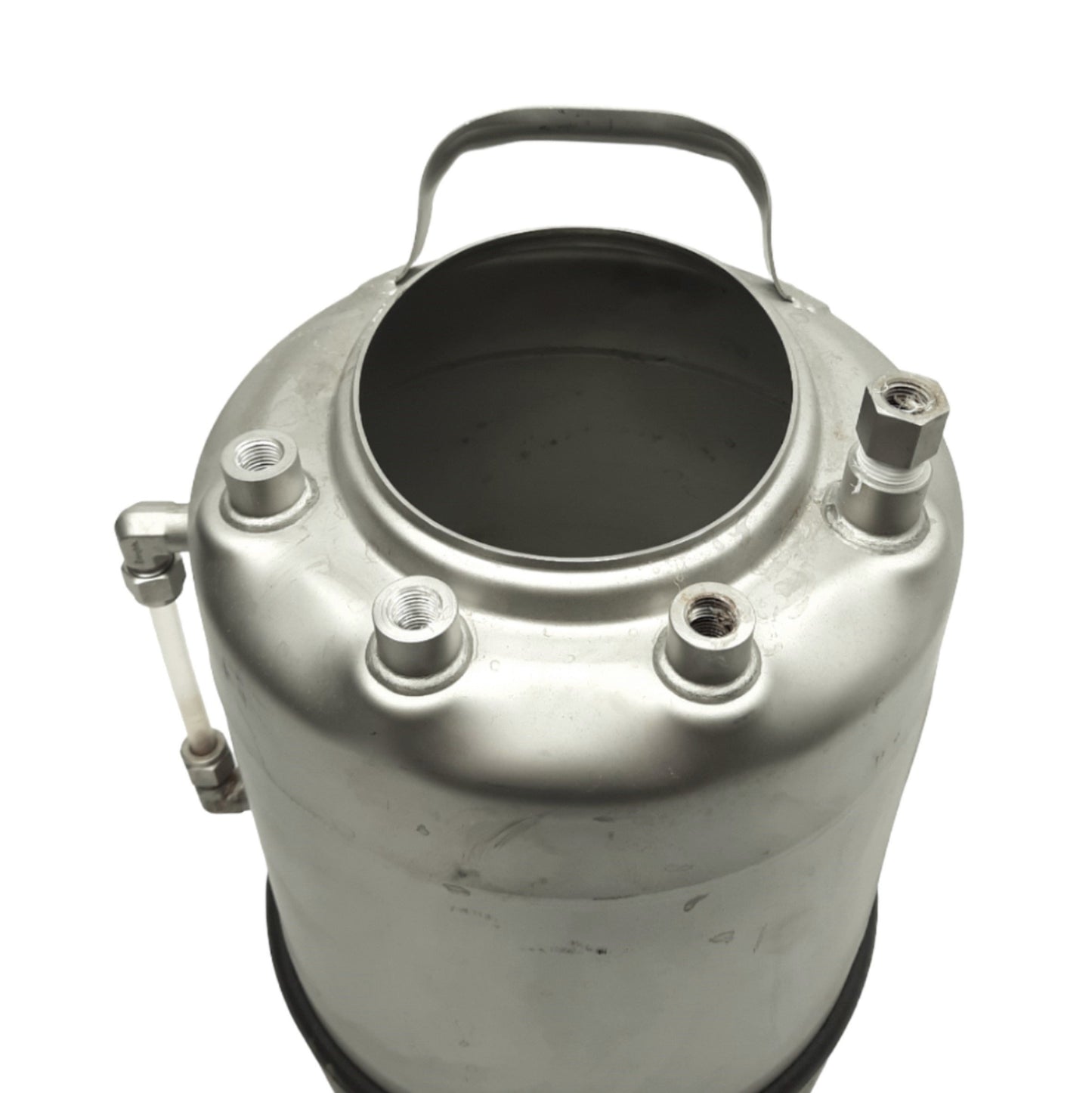 Used Apache Stainless Corp ASME UM Pressure Vessel MAWP: FV/165psi, 1/4in NPT*No Lid*