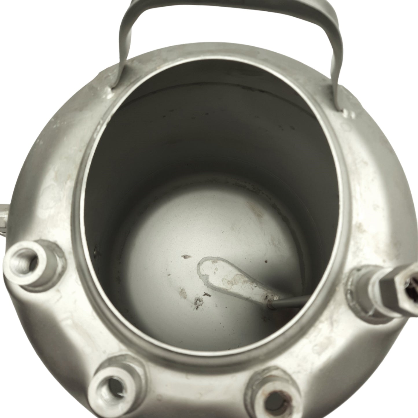 Used Apache Stainless Corp ASME UM Pressure Vessel MAWP: FV/165psi, 1/4in NPT*No Lid*