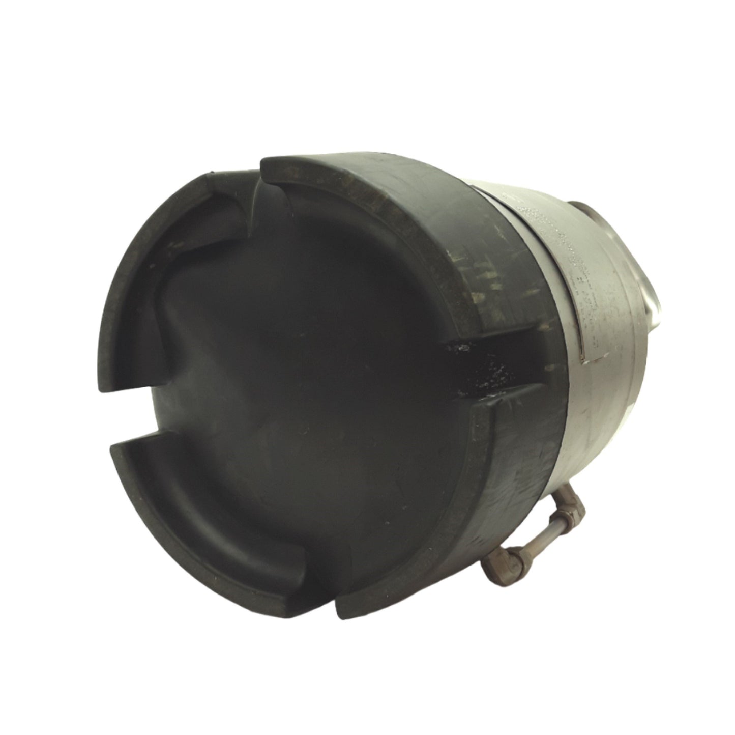 Used Apache Stainless Corp ASME UM Pressure Vessel MAWP: FV/165psi, 1/4in NPT*No Lid*
