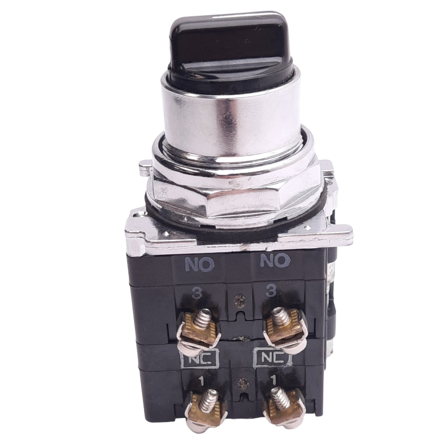 Used Eaton 10250T1343-11 Selector Switch, 3-Position Maintained, ø30.5mm, 2N.O.+2N.C.
