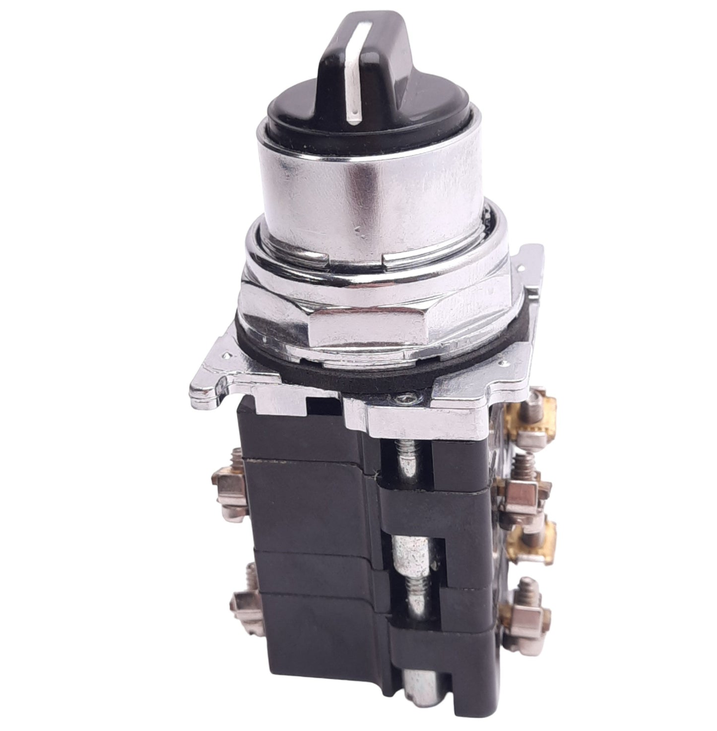 Used Eaton 10250T1343-11 Selector Switch, 3-Position Maintained, ø30.5mm, 2N.O.+2N.C.