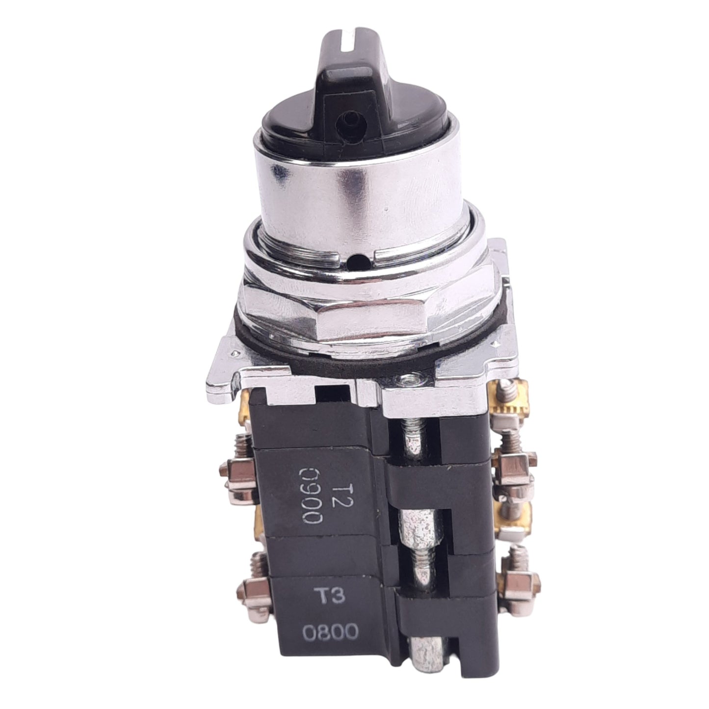 Used Eaton 10250T1343-11 Selector Switch, 3-Position Maintained, ø30.5mm, 2N.O.+2N.C.