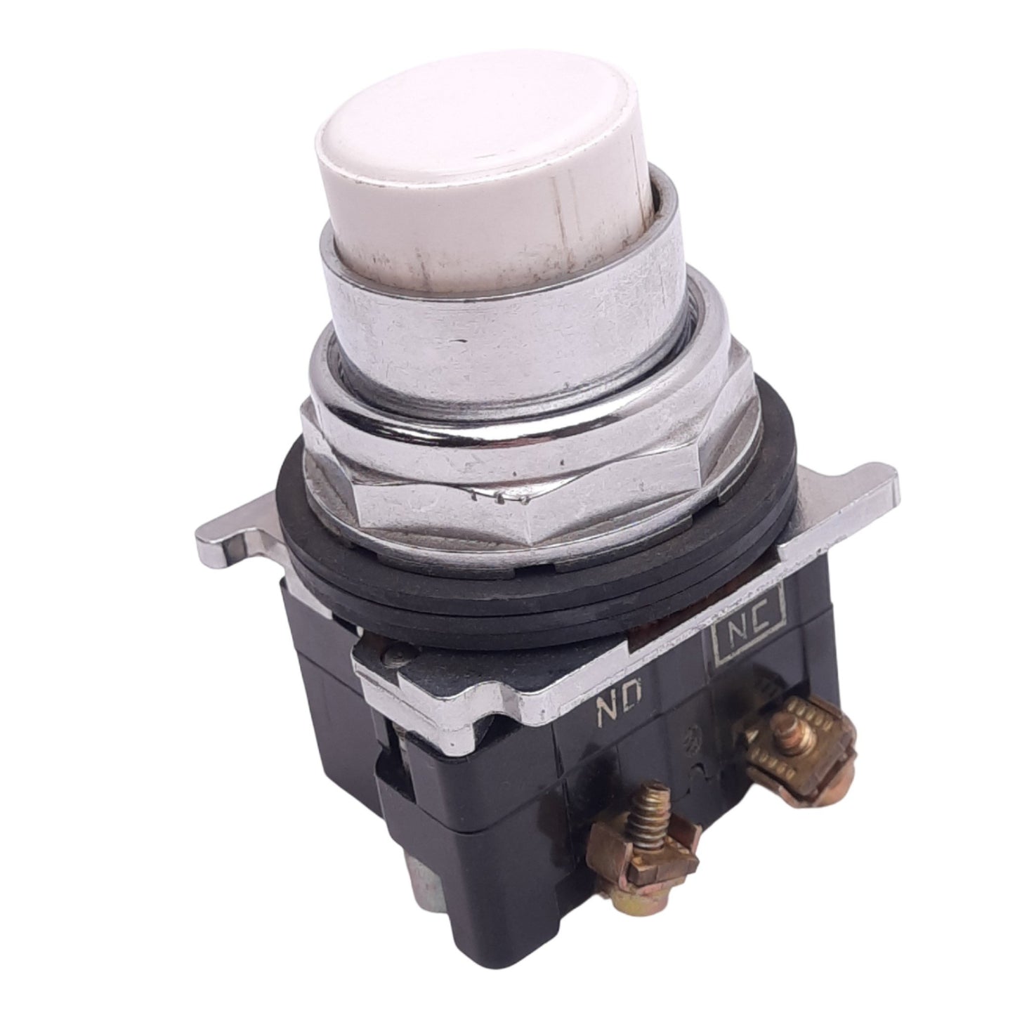 Used Eaton 10250T116-1 Extended Pushbutton Switch, ø30.5mm, 1NO 1NC, 600VAC/250VDC
