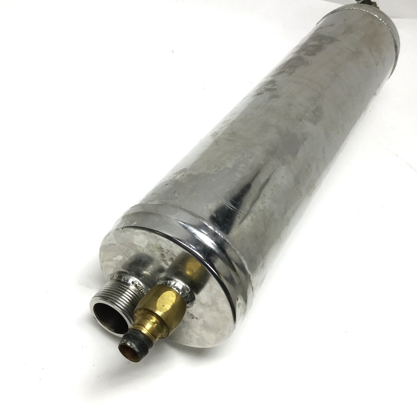 Used Schwammle K4N P Stainless Steel Liquid Heat Exchanger 1.56L/2.4L, -50 to 250°C
