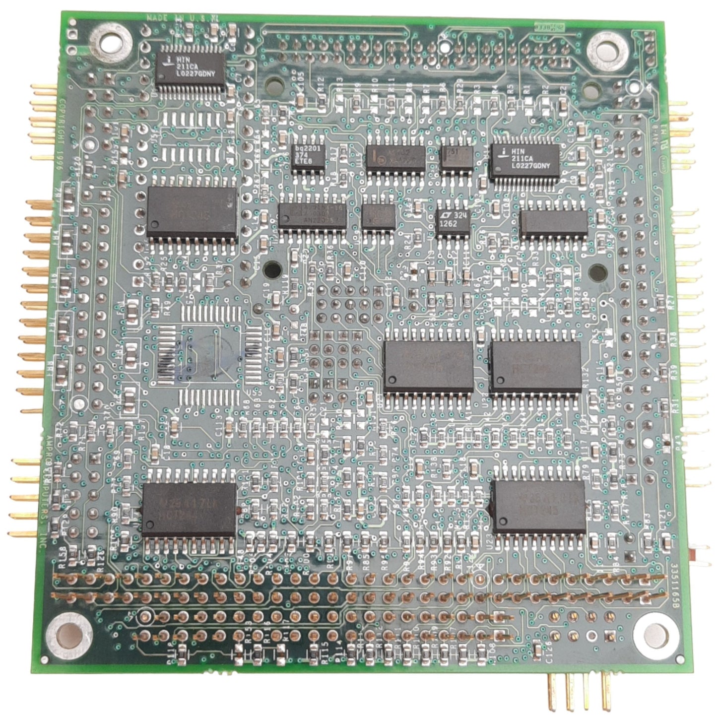 Used Ampro CM2-SXI-Q-73 CoreModule 2 or 4 Mbytes DRAM, RS485 Connector, 500mA, ±5V