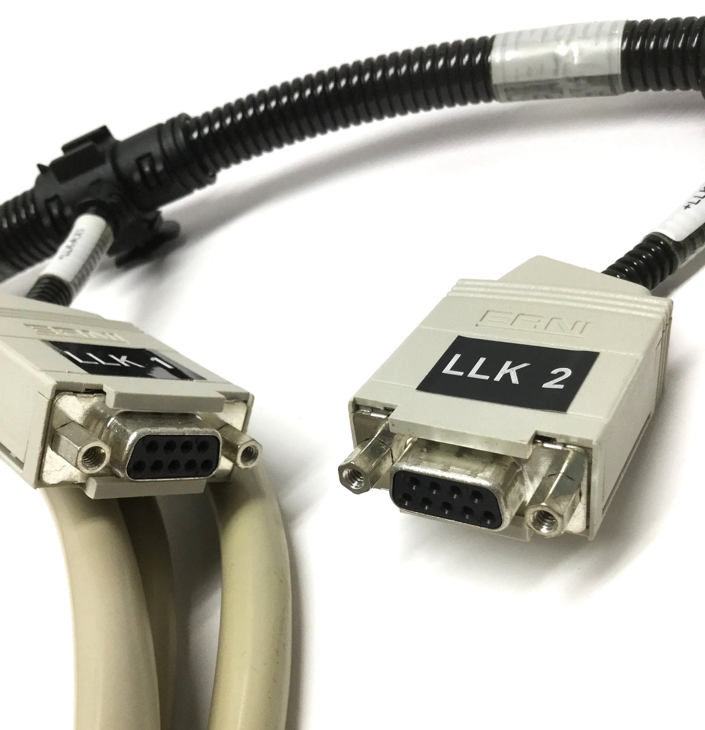 Used Trumpf Haas 30-59-29-AA LLK Laser Fiber Controller Cable 9-Pin, 37-Pin D-Sub