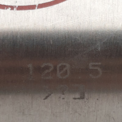 Used Bimba 120.5 Pneumatic Cylinder, ø1-1/4in Bore, 1/2in Stroke, 1/8in NPT, 250psi