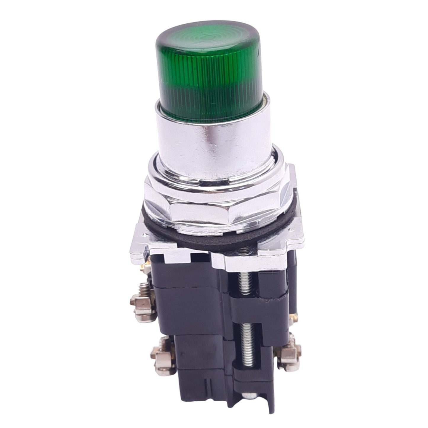 Used Eaton 10250T Green Illuminated Pushbutton, ø30.5mm, 1NO 1NC, 600VAC/250VDC Max