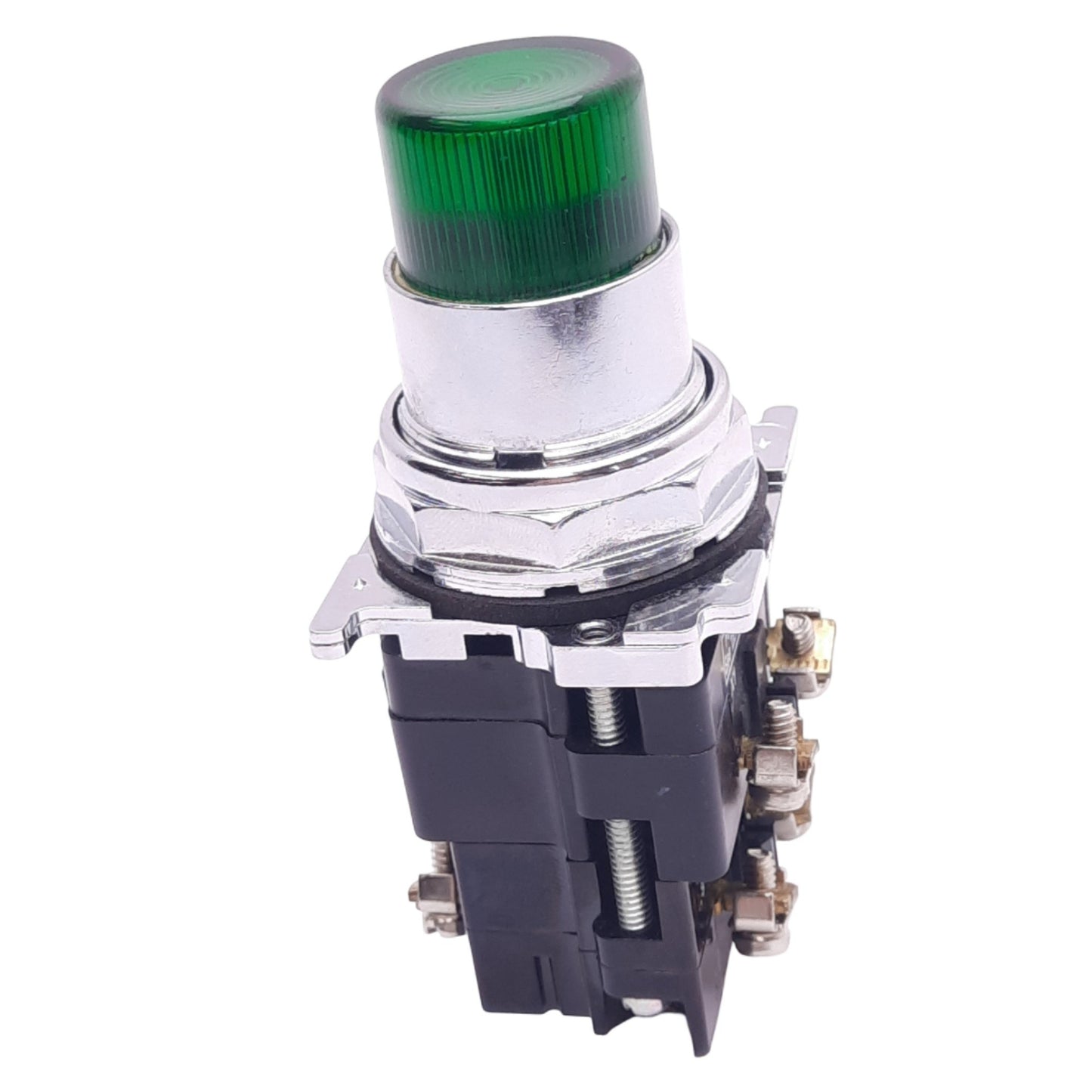 Used Eaton 10250T Green Illuminated Pushbutton, ø30.5mm, 1NO 1NC, 600VAC/250VDC Max