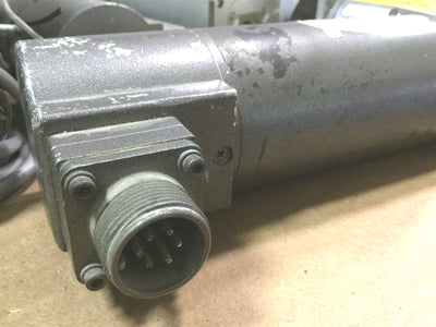 Used Baldor MT-2250 DC Servomotor NEMA 23, 50oz/in 40VDC 5.5A 5000RPM w/Cable *Tested