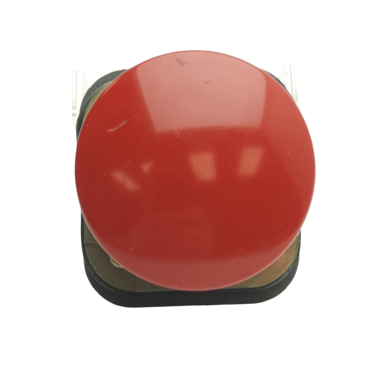 Used Allen Bradly 800T-D Momentary Push Button ø30mm, Red, 1NC, ø40mm Mushroom