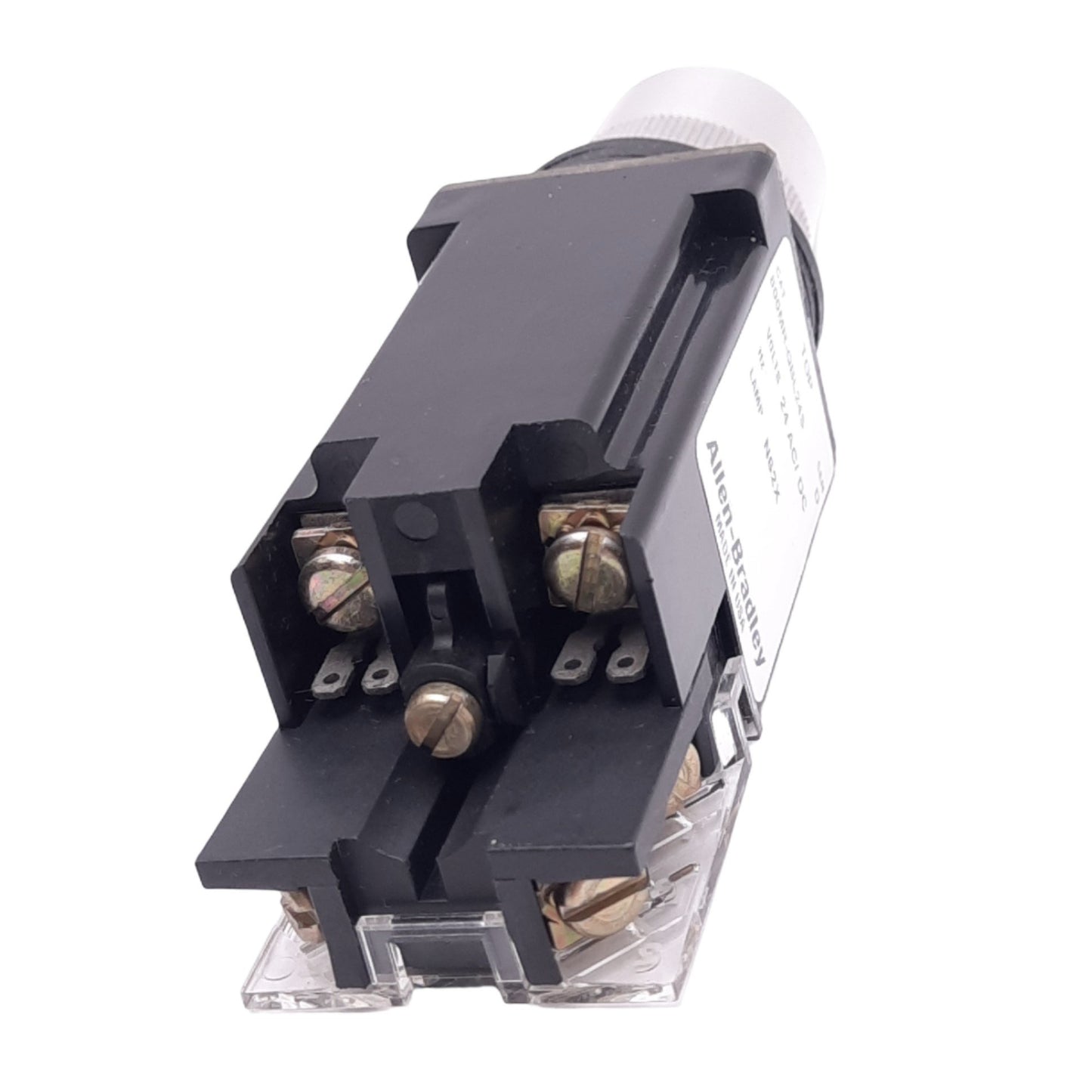 Used Allen Bradley 800MR-QBL24S Red Illuminated Pushbutton, 22mm, 2NC, 300V 10A Max