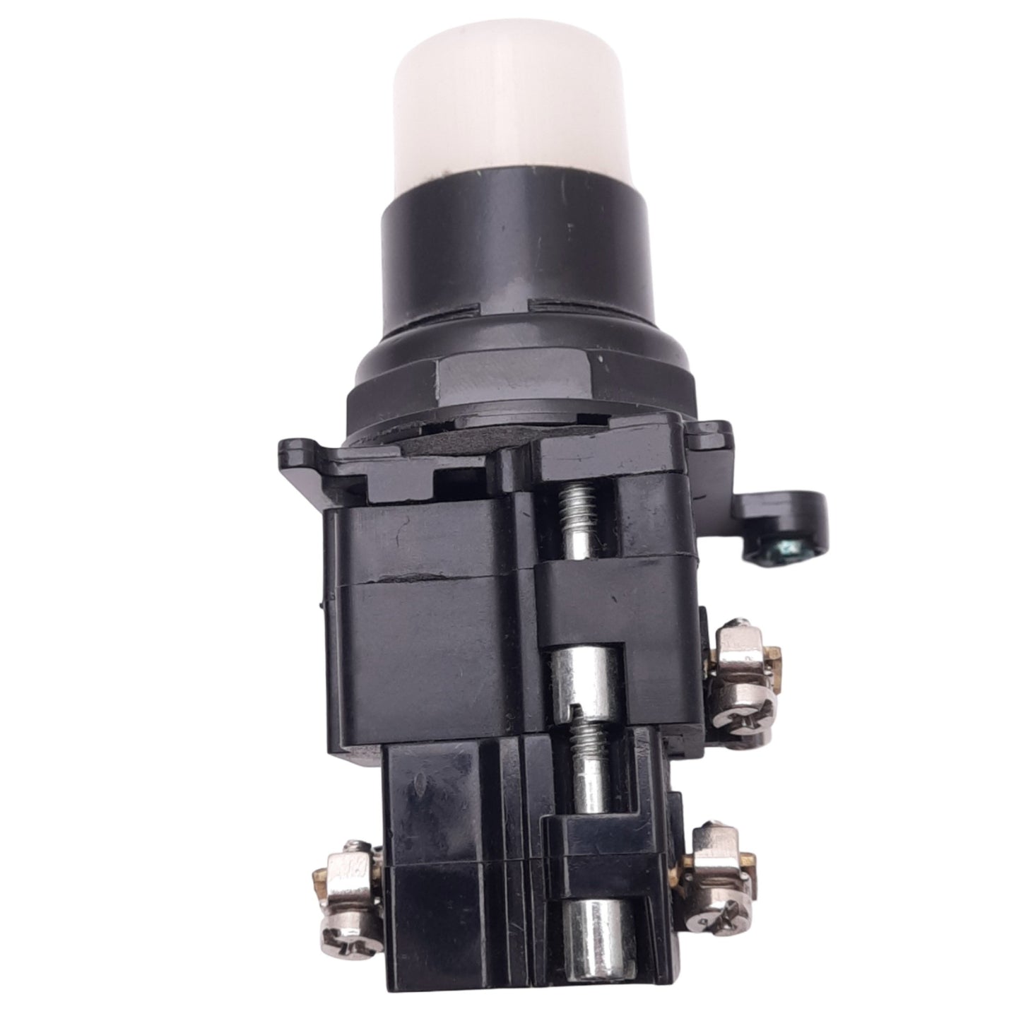 Used Eaton 10250T White Illuminated Pushbutton, ø30.5mm, 1NO 1NC, 600VAC/250VDC Max