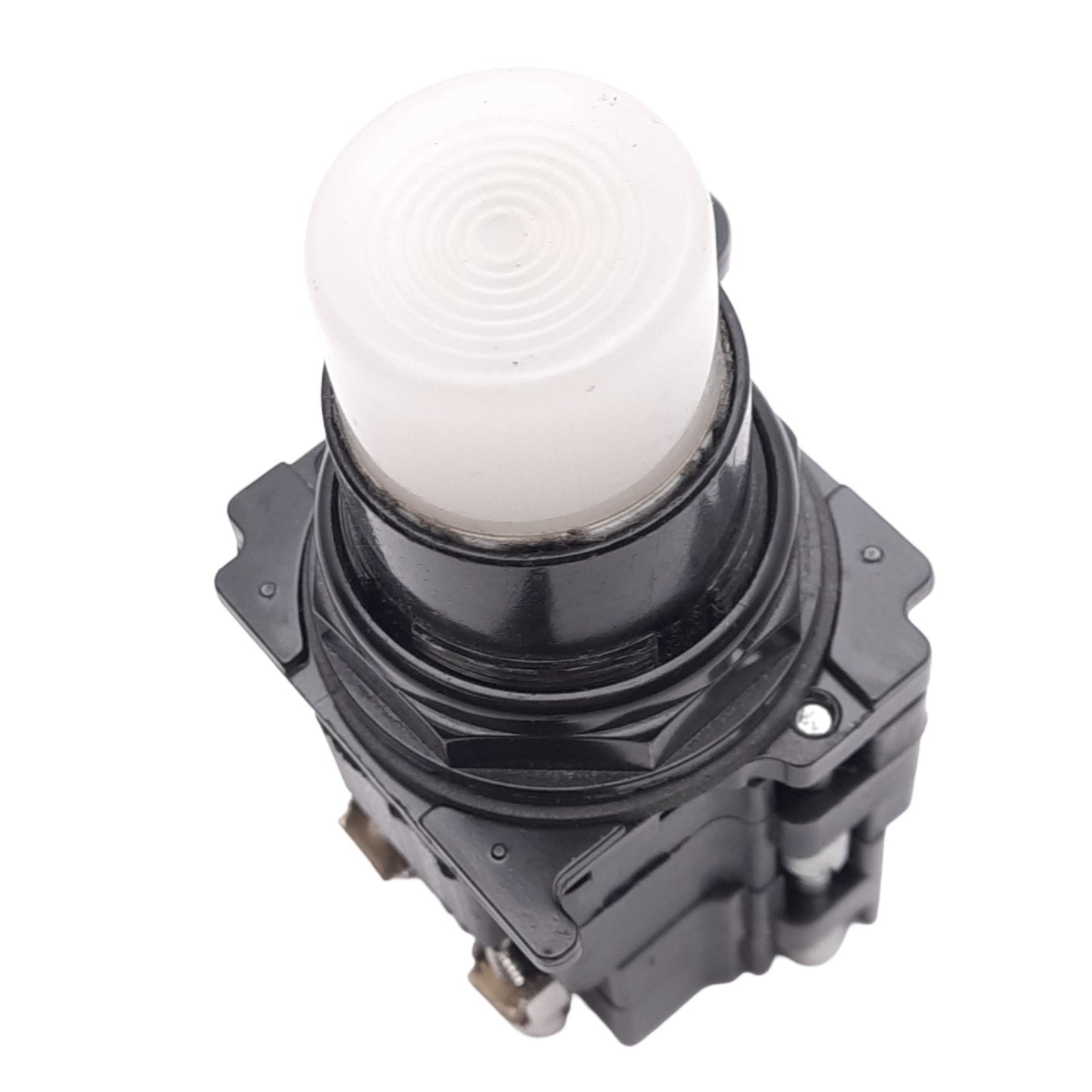 Used Eaton 10250T White Illuminated Pushbutton, ø30.5mm, 1NO 1NC, 600VAC/250VDC Max