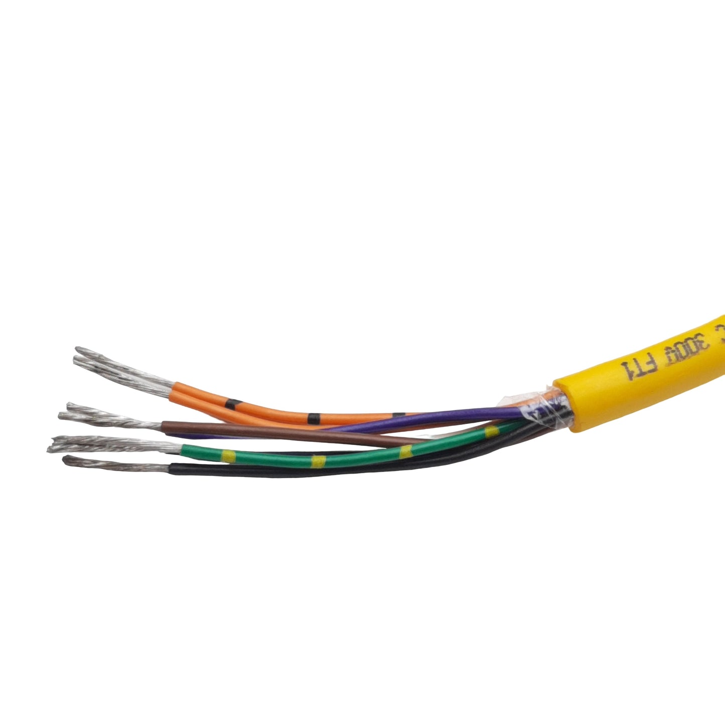 New Banner QDS-815C Cordset 8-Pin 1in Mini B Female to Leads 9A 250VAC/300VDC, 4.57m