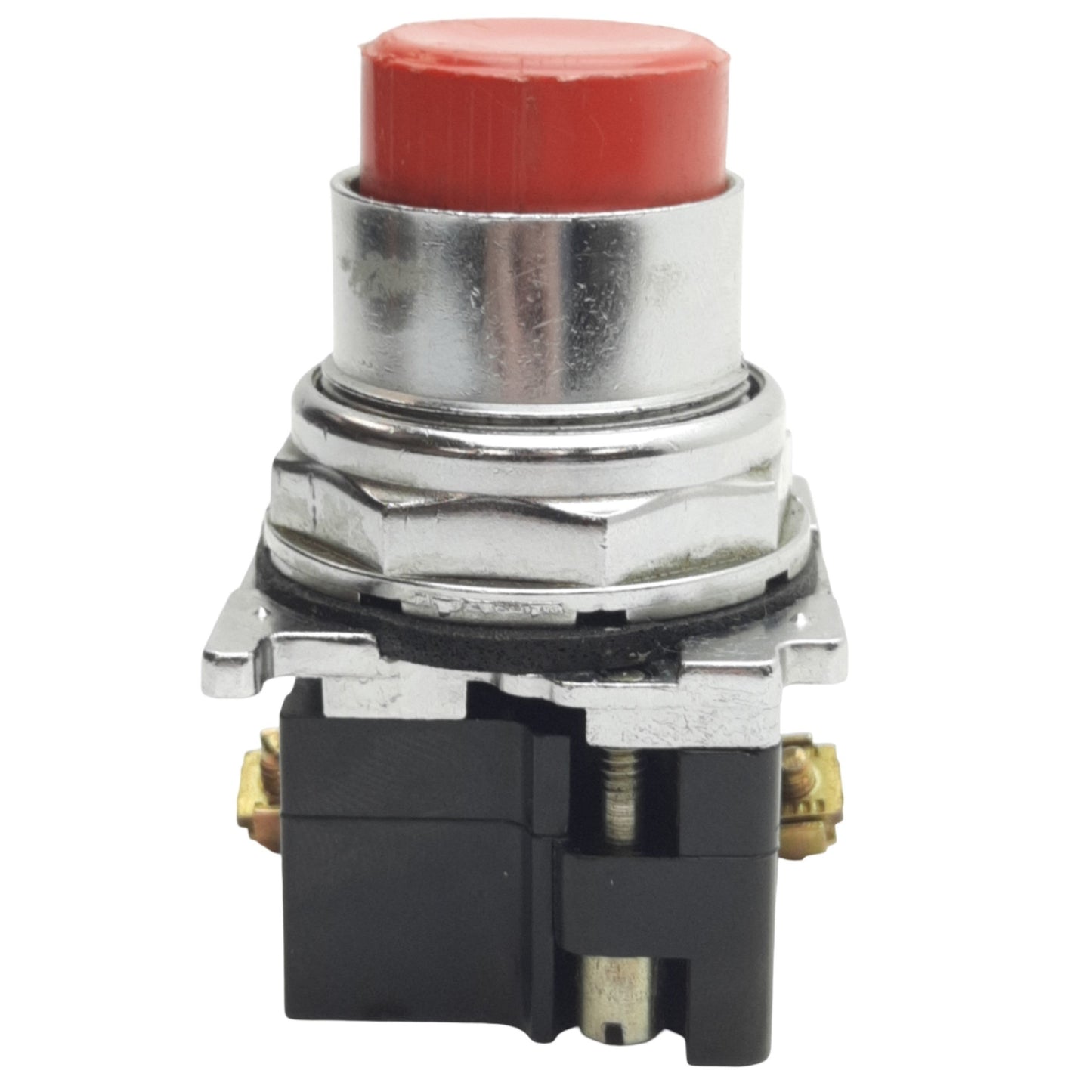 Used Eaton 10250T Push Button ø30.5mm, Momentary, 1NC, Color Red, 600VAC, 250VDC, 10A