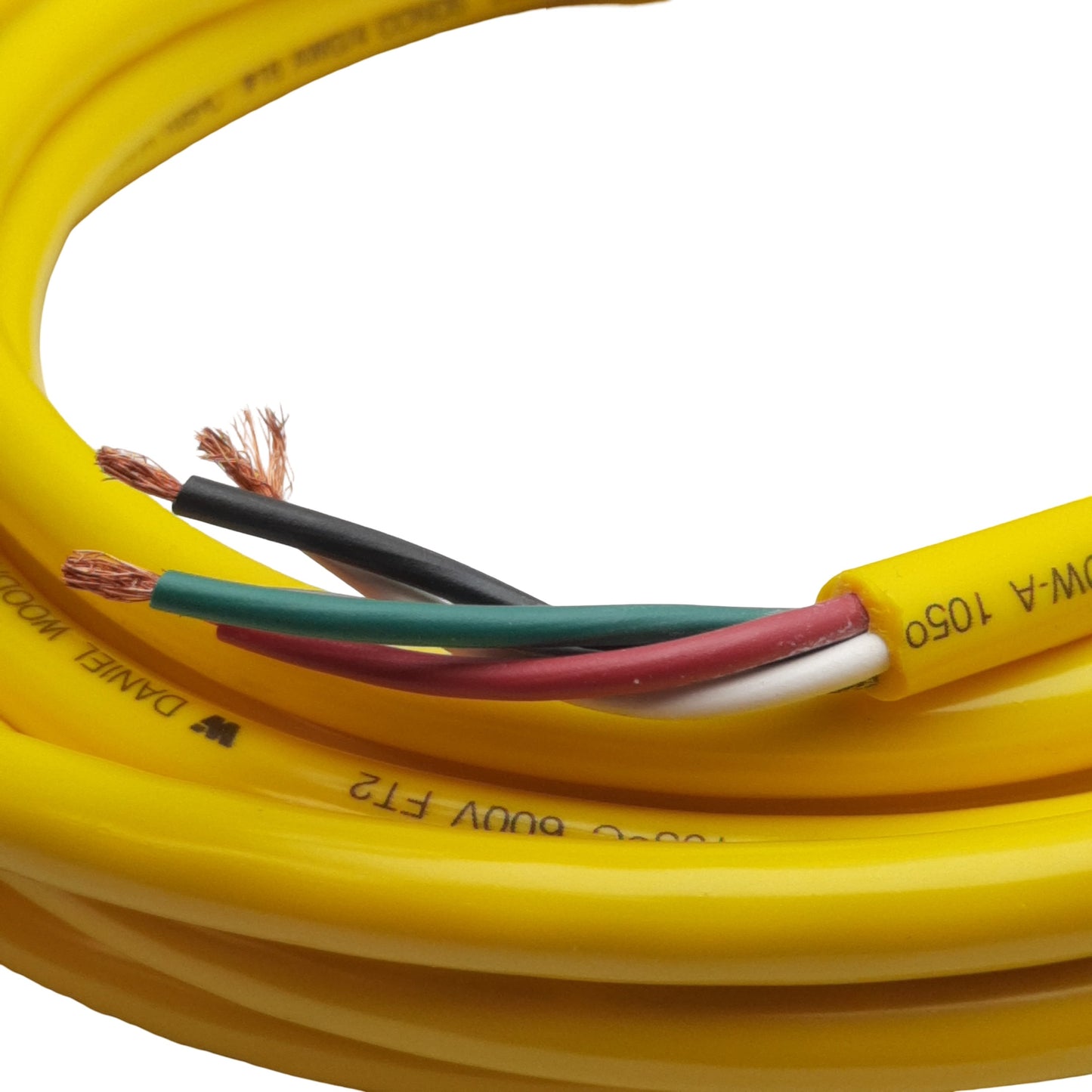 New Brad Harrison 41186 Cordset 4-Pin Size A Mini-Change Female to Flying Leads 15ft