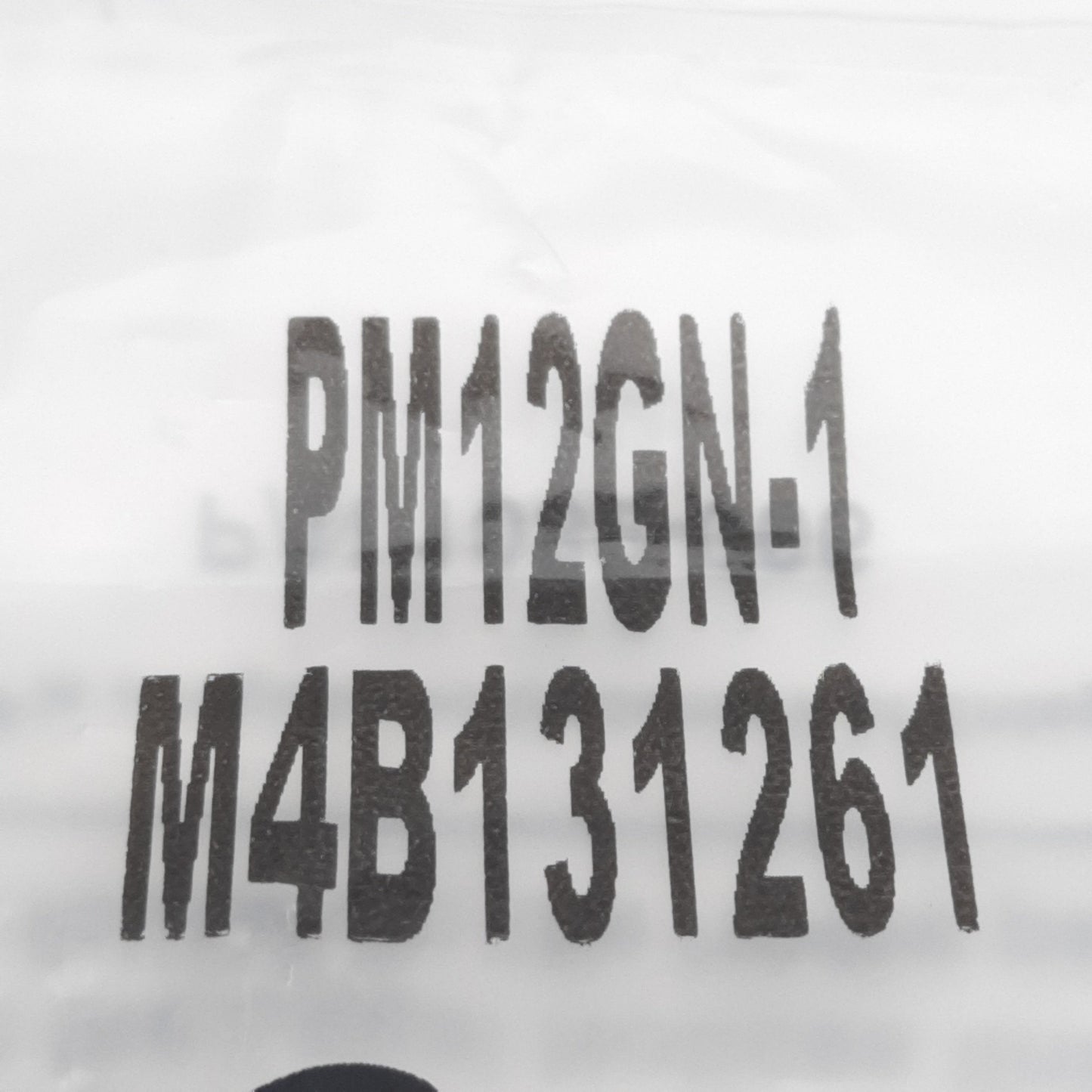 New Entegris PM12GN-1 Straight Union Fitting, 3/4" x 3/4" QuikGrip, Panel Mount, PFA