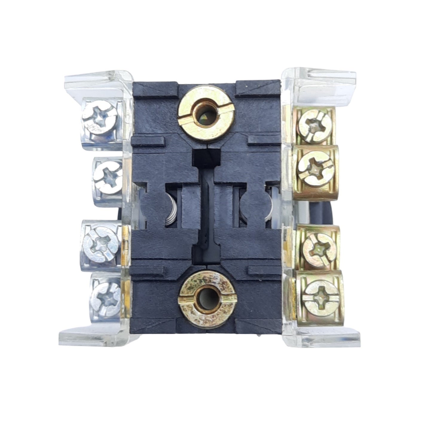 Used Allen Bradley 800H-JR4 Selector Switch, 3-Position Knob, 30mm, Spring Return