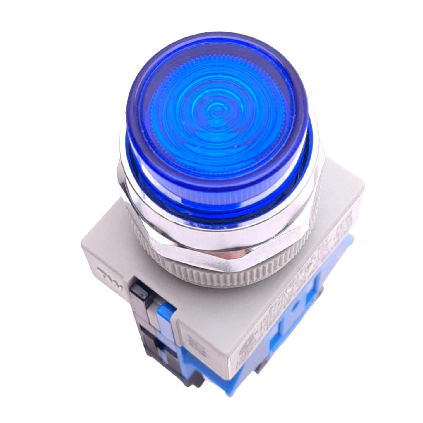 New IDEC ALW29910D-S-24V Blue Illuminated Pushbutton, 22mm, 1NO, 600V 10A Max