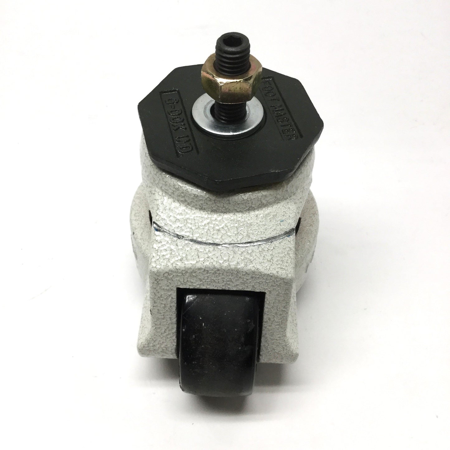 Used Footmaster GD-80-S-NYN Stem Mount Swivel Leveling Caster, Ø63mm Wheel, 550kg