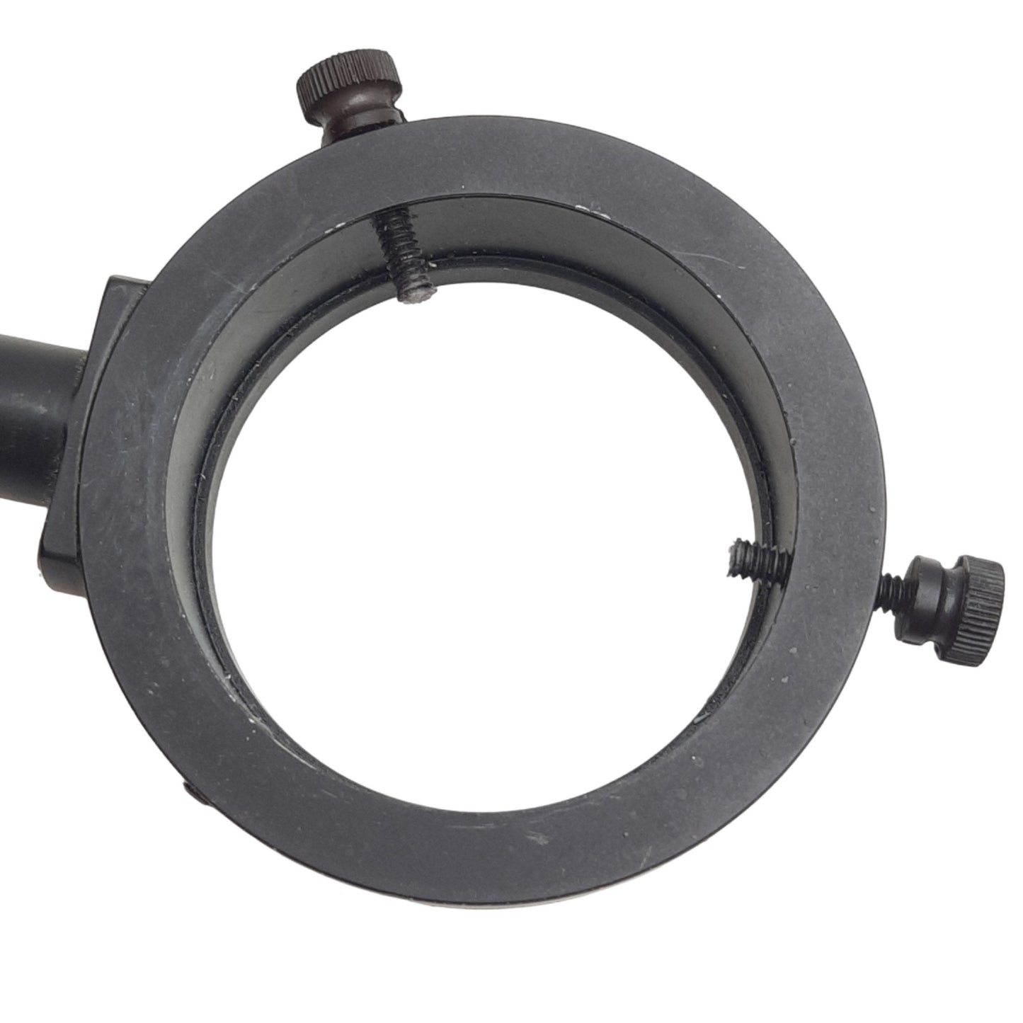 Used Fostec A22030 Fiber Optic Ring Light 1.25in-3.5in, ø53.1mm ID, ø5/8in Input