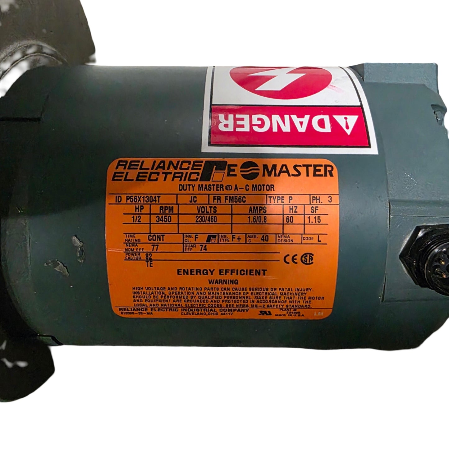 Used American Fan Company SC-600 Centrifugal Blower Fan 600CFM, 1/2HP, 3450RPM