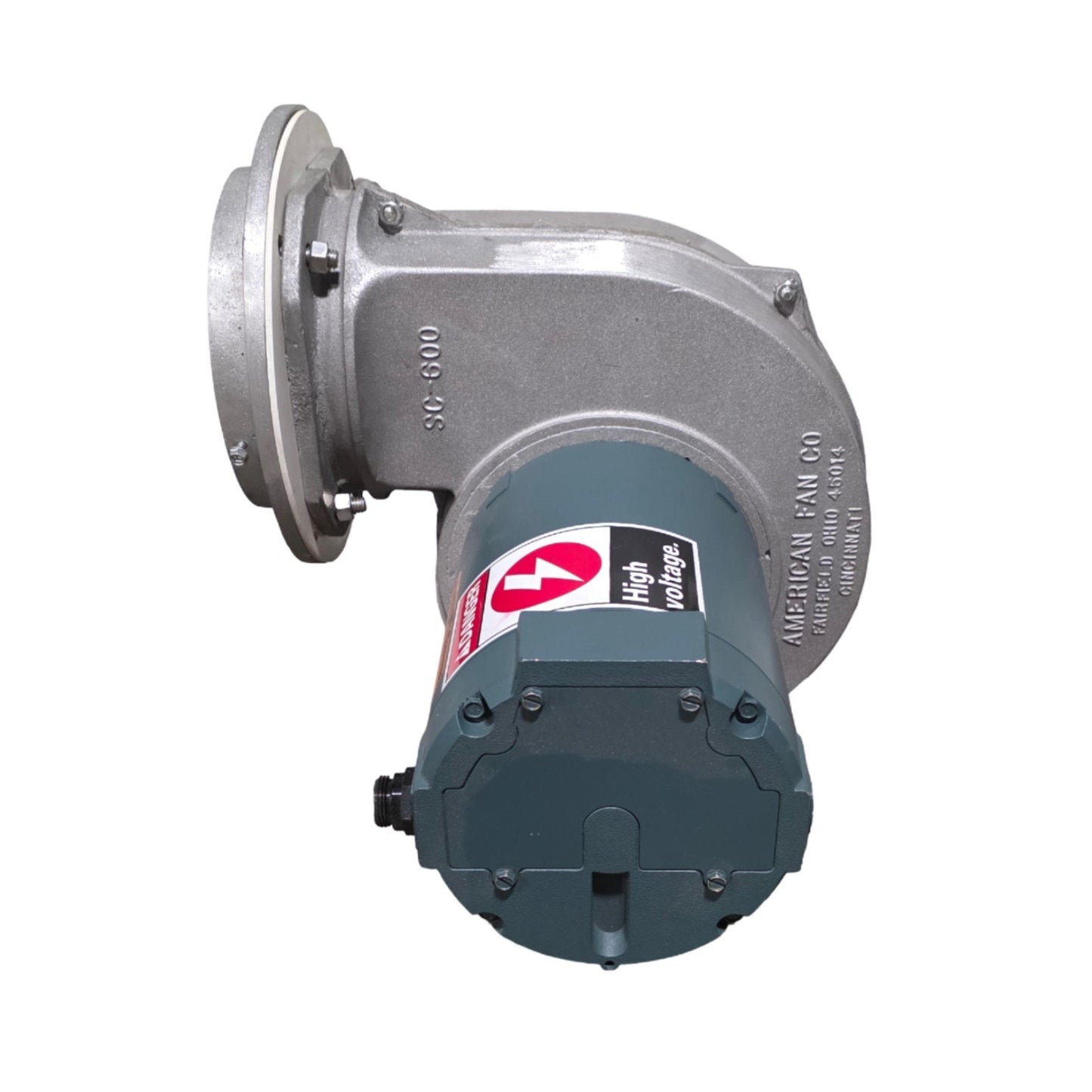 Used American Fan Company SC-600 Centrifugal Blower Fan 600CFM, 1/2HP, 3450RPM