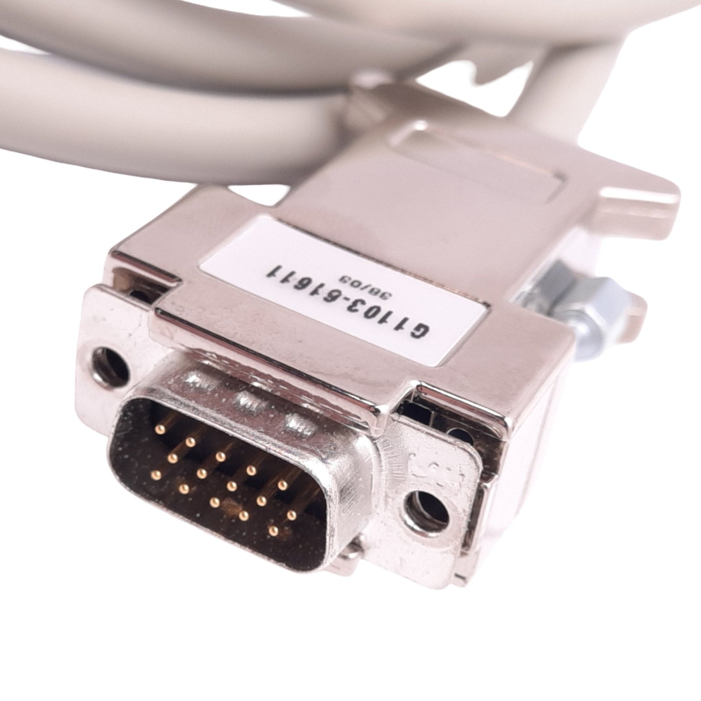 New Agilent G1103-61611 GPIO Cable, D-Sub 15-Pin HD Male to Bare End, 2m Length