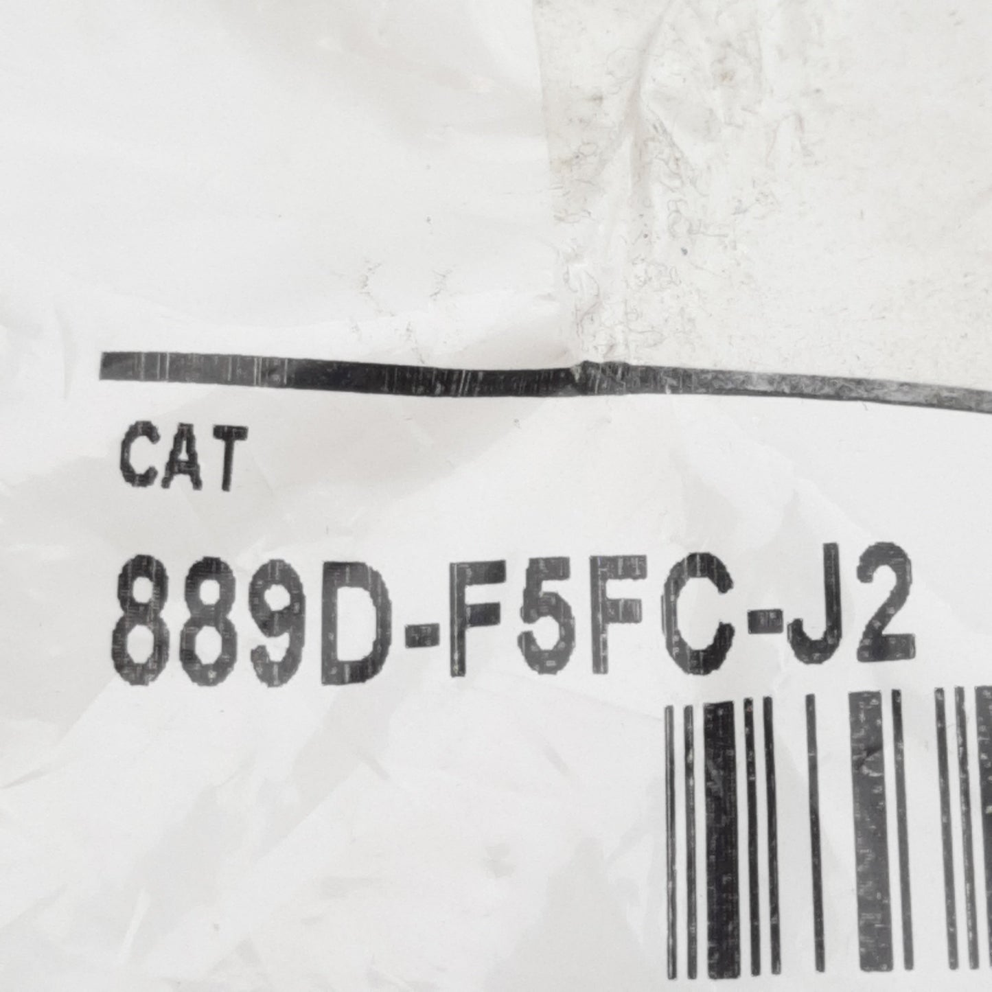 New Allen Bradley 889D-F5FC-J2 Cordset 5-Pin M12 DC Micro Female to Flying Leads, 2m