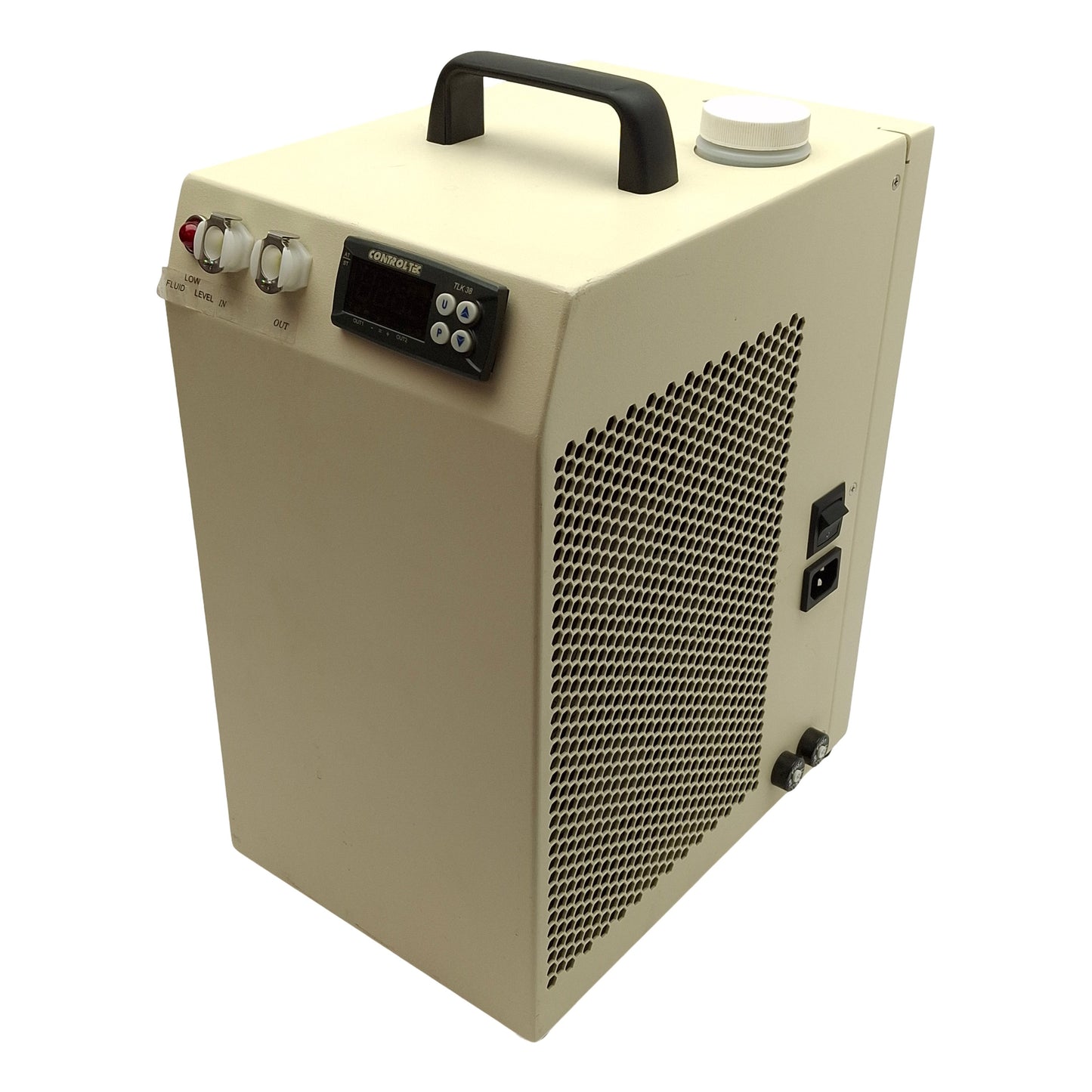 Used Custom Chill CRAL300DP Recirculating Chiller, 0.2Gal, 1gpm, 1023BTUH, 115/230VAC