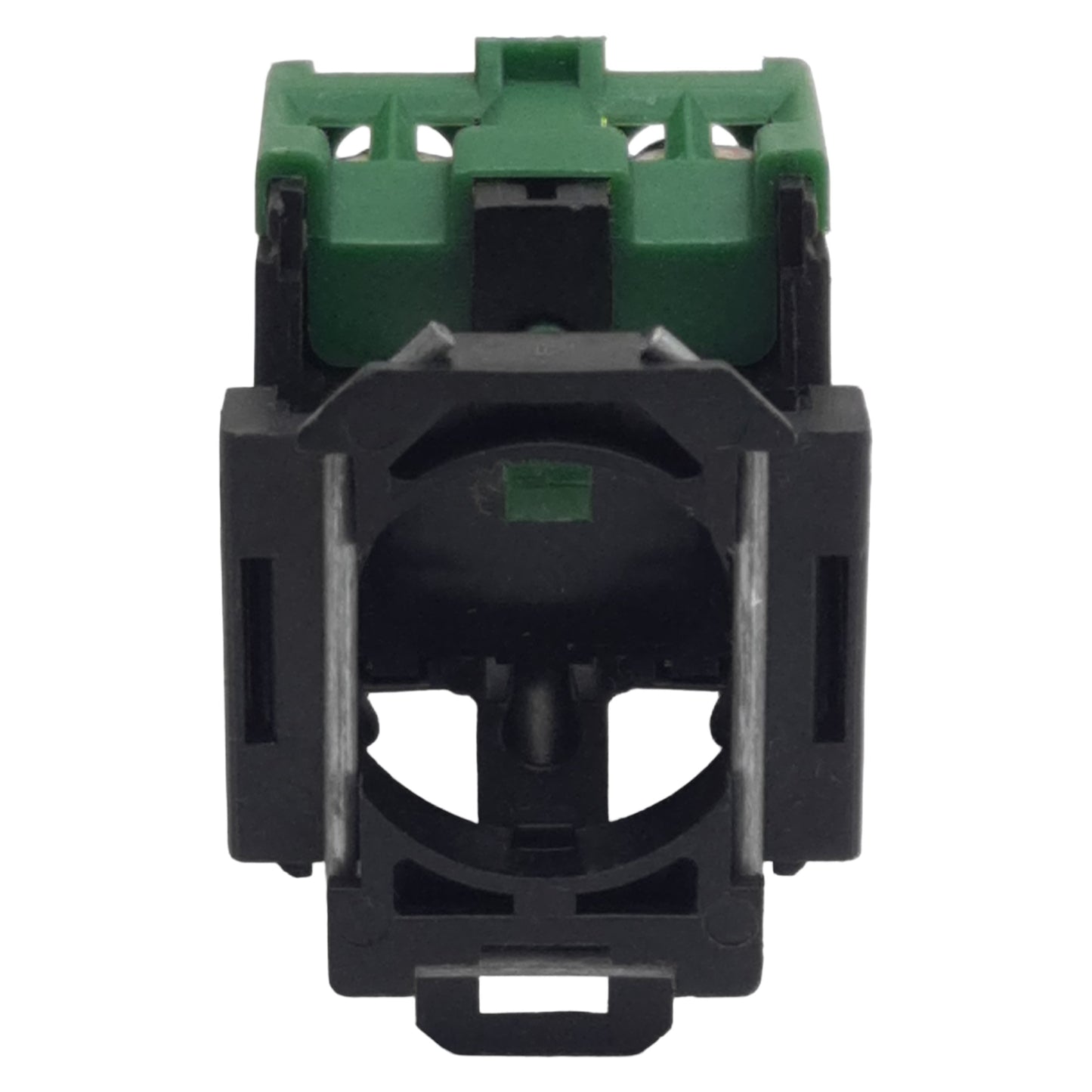 Used Telemecanique DA10 Pushbutton Contact Block, 1N.O. 1N.C., 10A 600VAC, 22mm