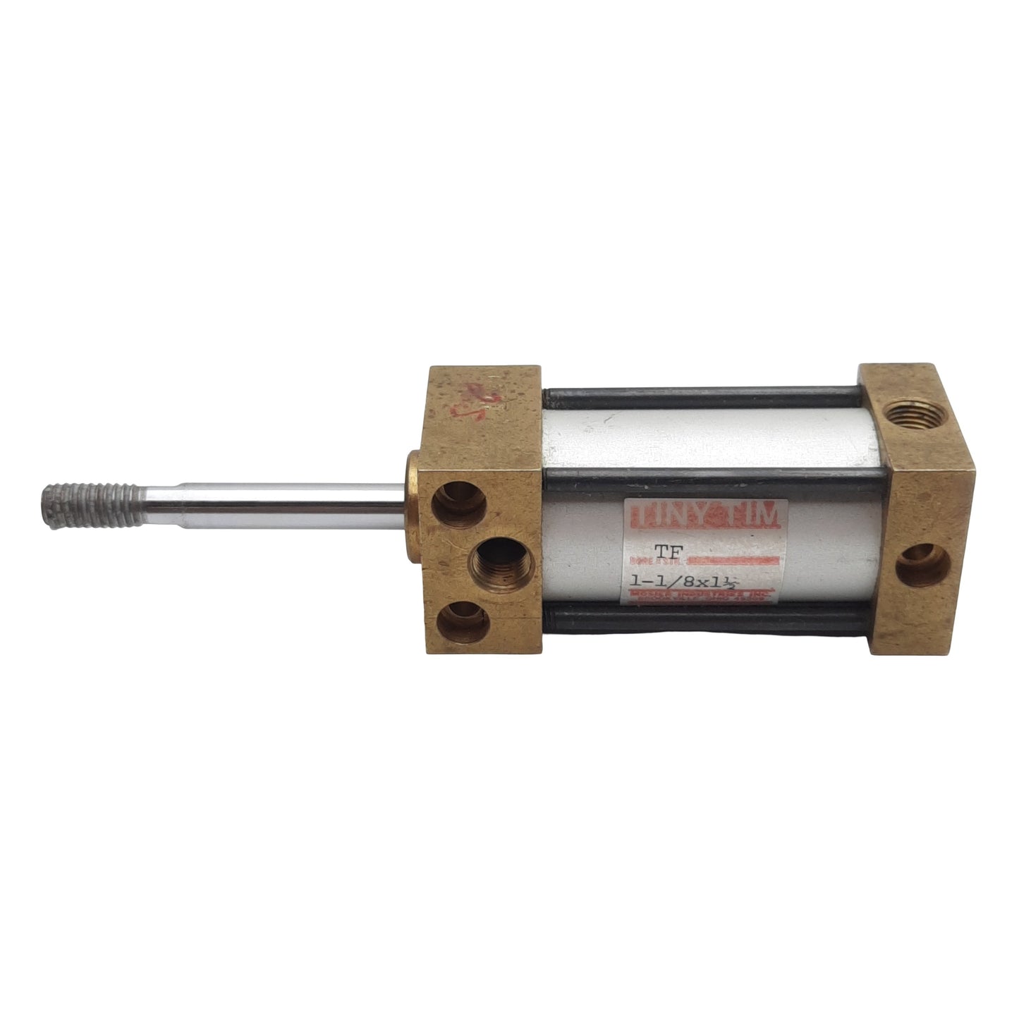 Used Norgren TF-1-1/8X1-1/2 Tiny Tim Pneumatic Cylinder ø1-1/8in Bore, 1-1/2in Stroke