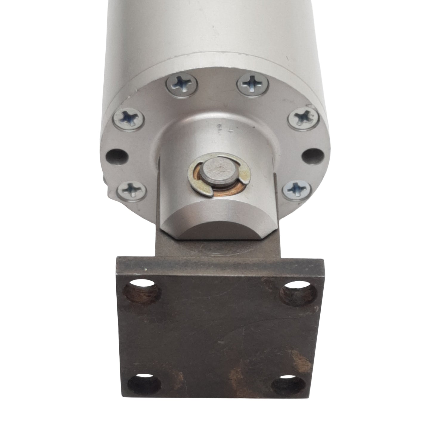 Used Fabco-Air K-121-X-J-MR-SM Pancake Cylinder, ø1-1/8in Bore, 4in Stroke, 1/8in NPT