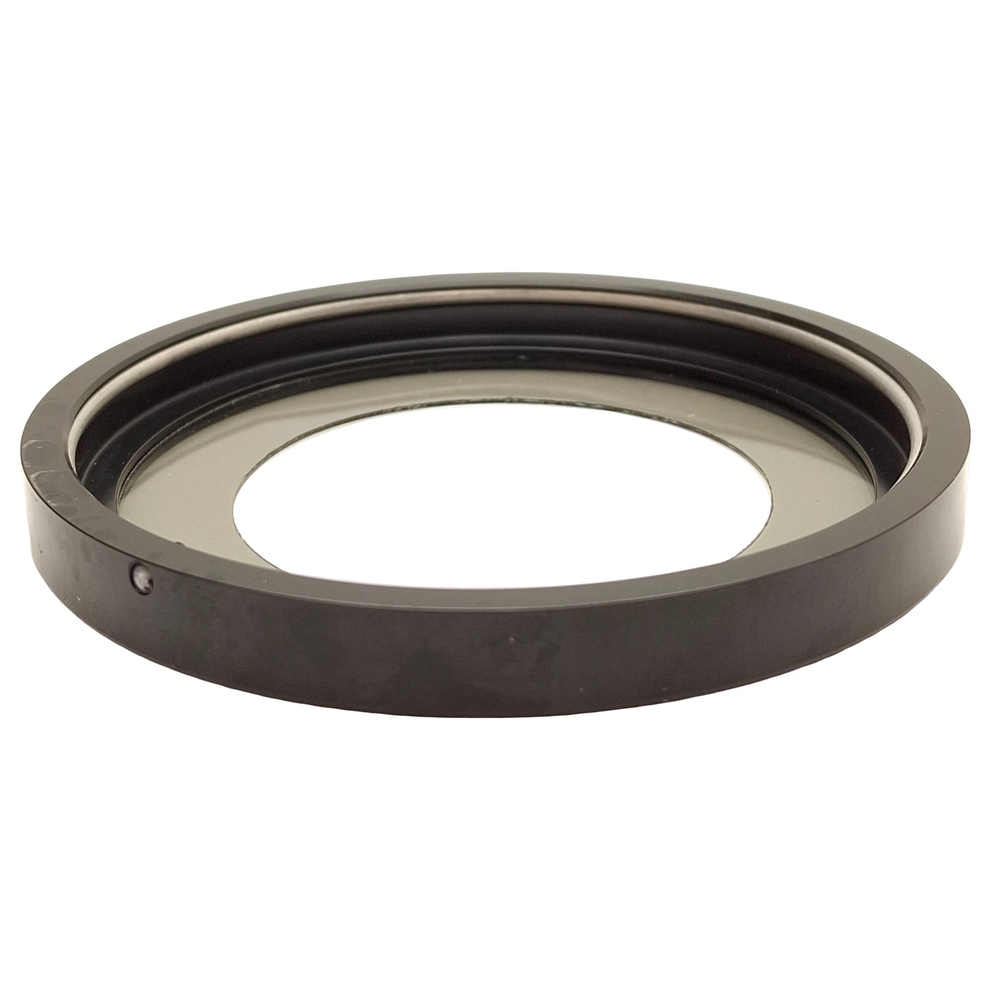 Used Schott Fostec A08615 Fiber Optic Ring Light Polarizer For A08600 & A08625