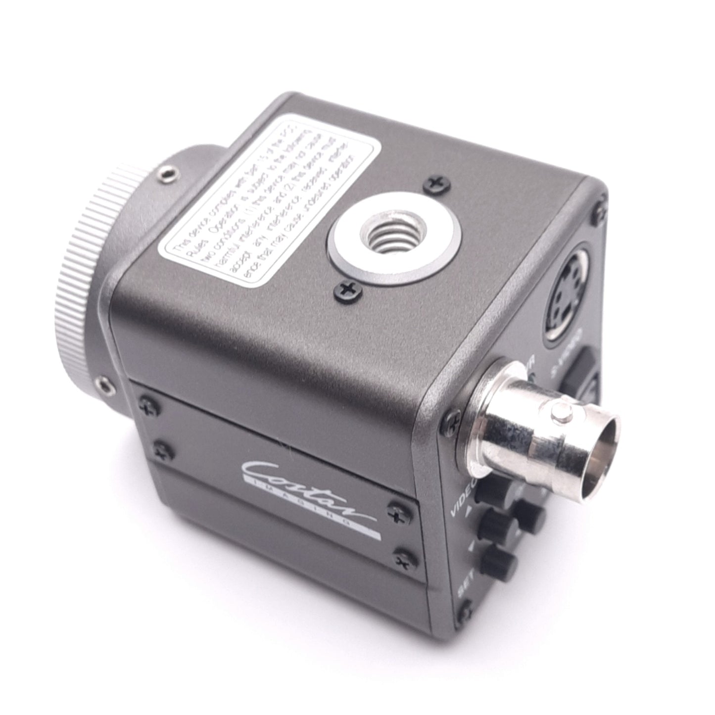 Used Costar SI-C500N Machine Vision Camera, 1/3" Color CCD, 768x494, 470TVL, 12VDC