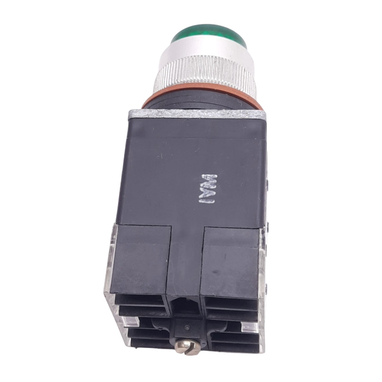 New Allen Bradley 800MR-NX171 Green Illuminated Pushbutton, 22mm, 2NO, 24VAC/DC Lamp