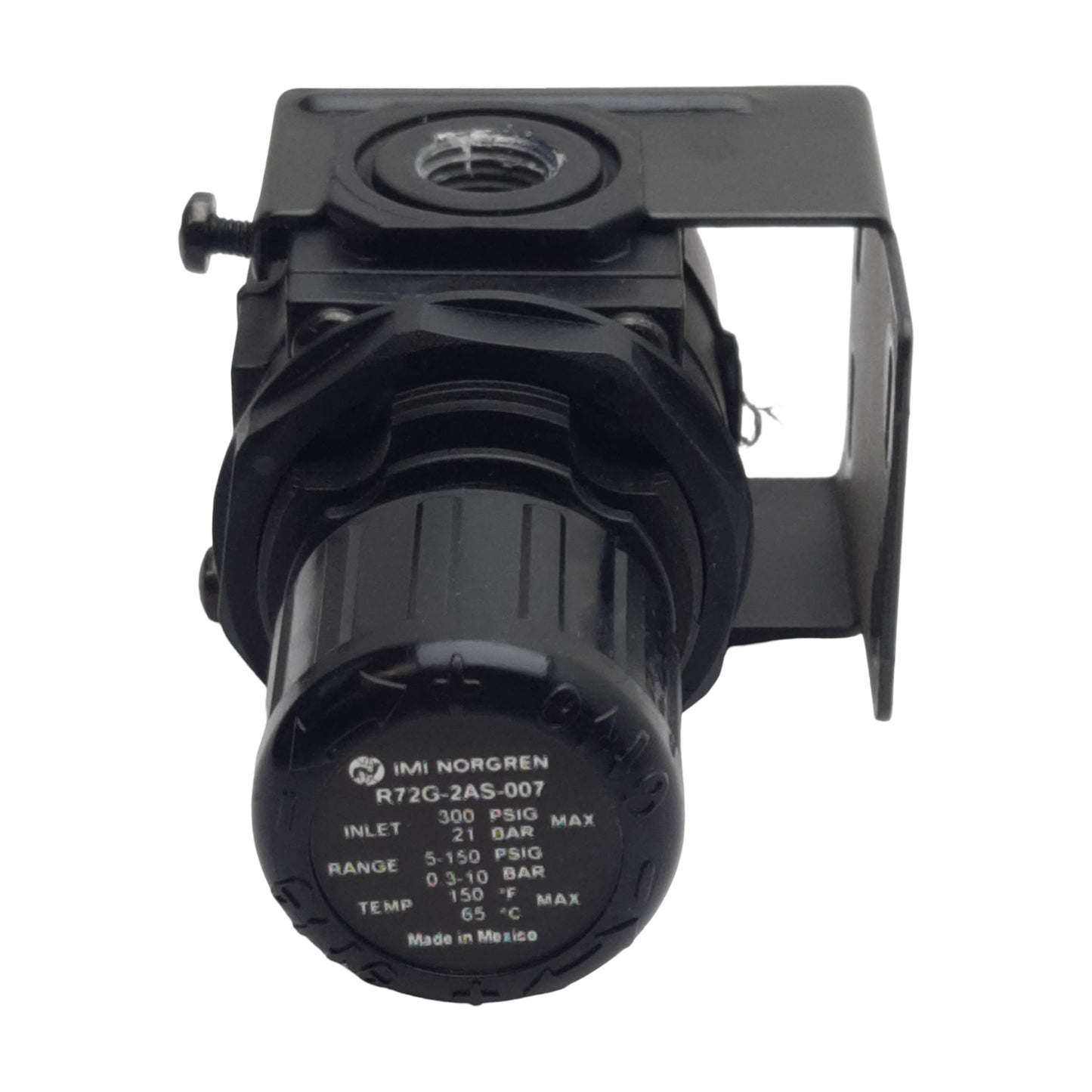 Used Norgren R72G-2AS-007 Pressure Regulator 1/4in PTF, 0.3-10bar, 21bar Max, 33dm3/s