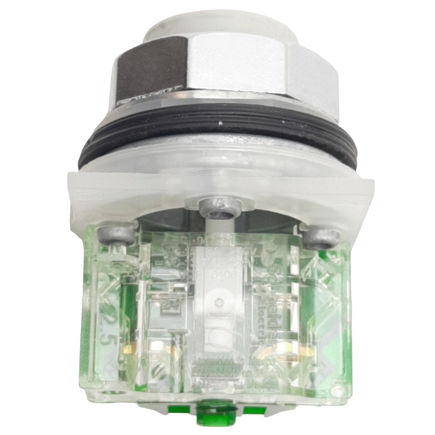 Used Schneider Electric 9001KR3SH5 Orange Momentary Push Button ø30mm, 1NO, 600VAC
