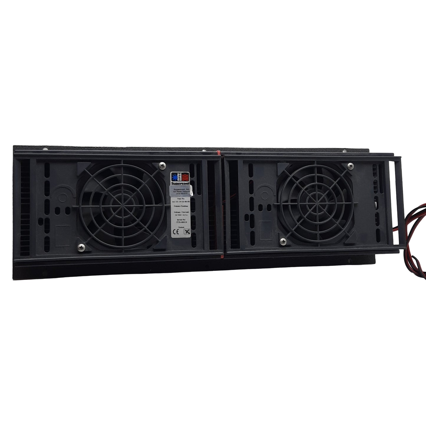 Used Supercool AA-121-24-22-00-00 Air to Air Cooler/Heatsink 6.5A 24VDC, 120W