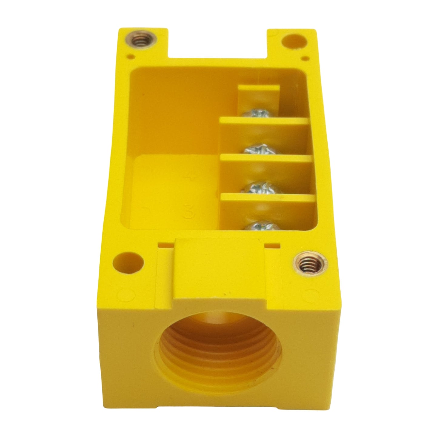 New Banner RWB4 25546 MAXI-BEAM Wiring Base, 1/2in NPT, 4-Point Screw Terminals
