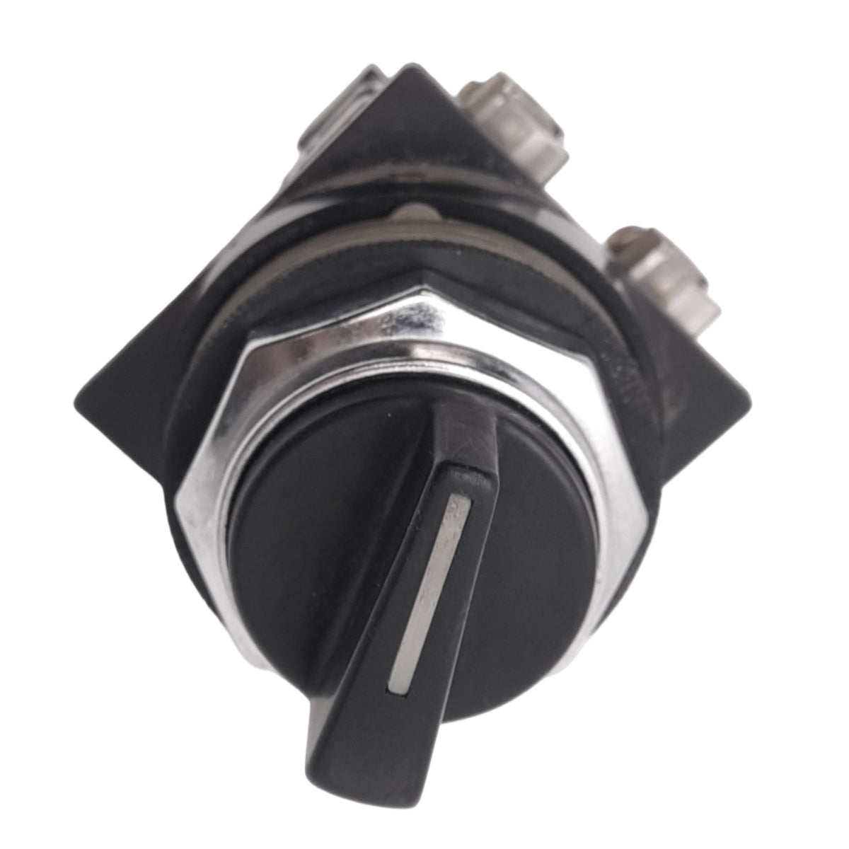 Used General Electric CR104PSG21B Selector Switch, 2-Position Maintained, 30.5mm, 1NO