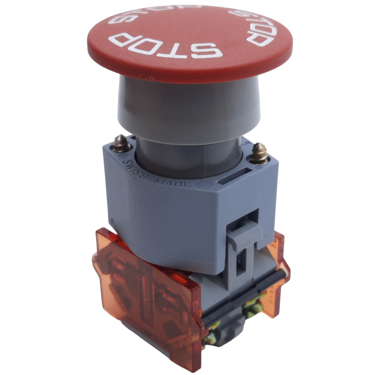 Used EAO 704.910.4 Emergency Stop Push-Twist to Release Button 2NC, ø40mm, 10A 500VAC