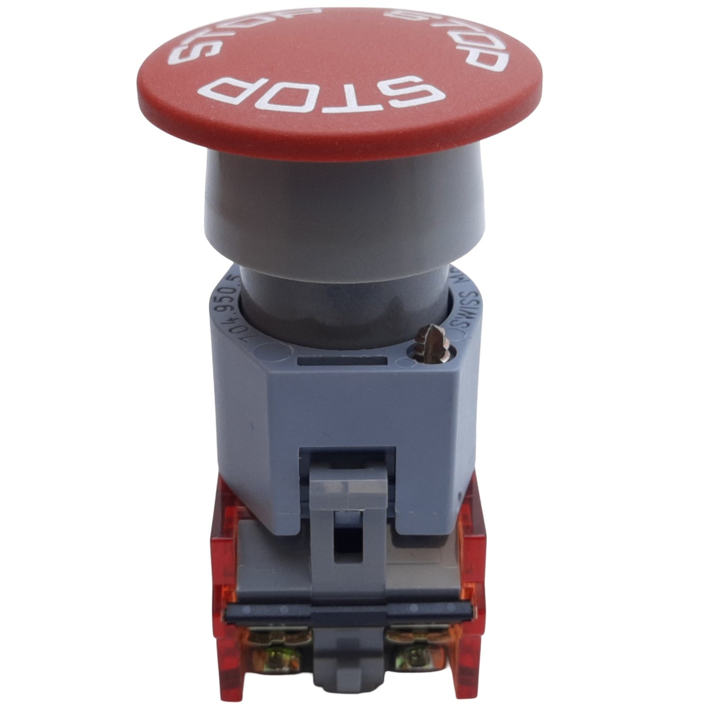 Used EAO 704.910.4 Emergency Stop Push-Twist to Release Button 2NC, ø40mm, 10A 500VAC