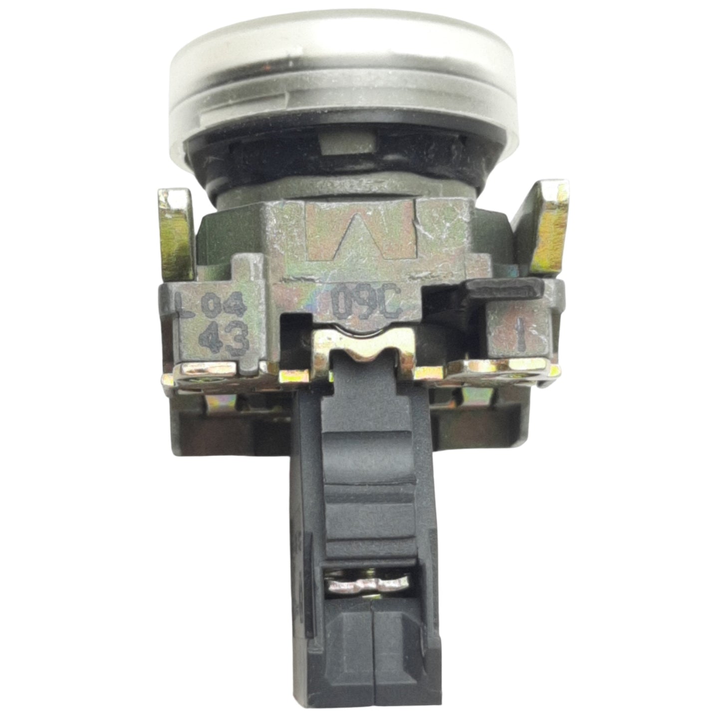 Used Schneider Electric XB4BVB1 White Pilot Light, ø22mm Size, 24VAC/DC Lamp