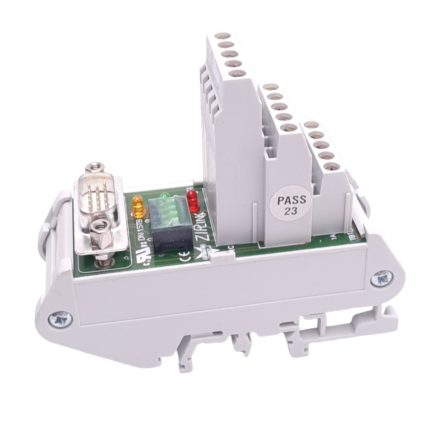 New Automation Direct DN-15TB ZIPLink Breakout Board, D-Sub 15-Pin Male, RS232/422