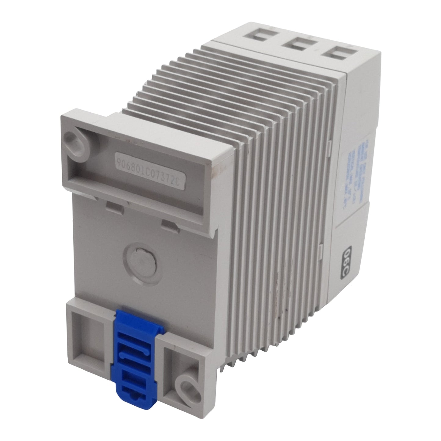 Used Idec PS5R-B12 Power Supply, 100-240VAC In, 1.2A 12VDC 15W Out, DIN Rail