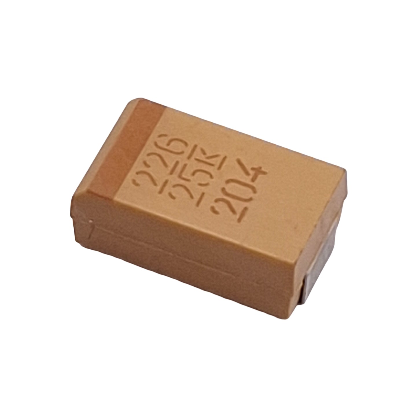New Lot of 75 Kemet T491D226M025AT Molded Tantalum Capacitor, 22µF, 25V, 800mΩ