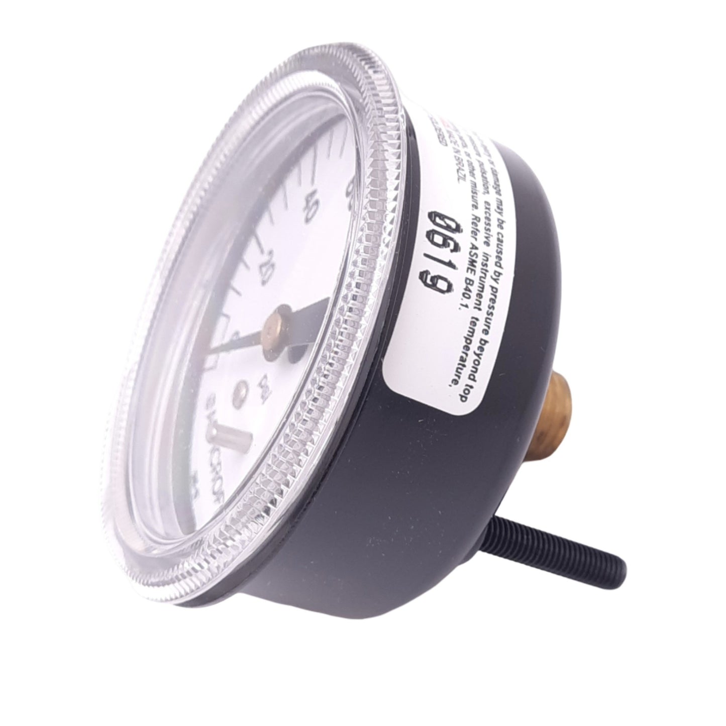 New Ashcroft 25W1001TH02BXUC160# Pneumatic Pressure Gauge, 0-160psi, 2-1/2", 1/4"NPT