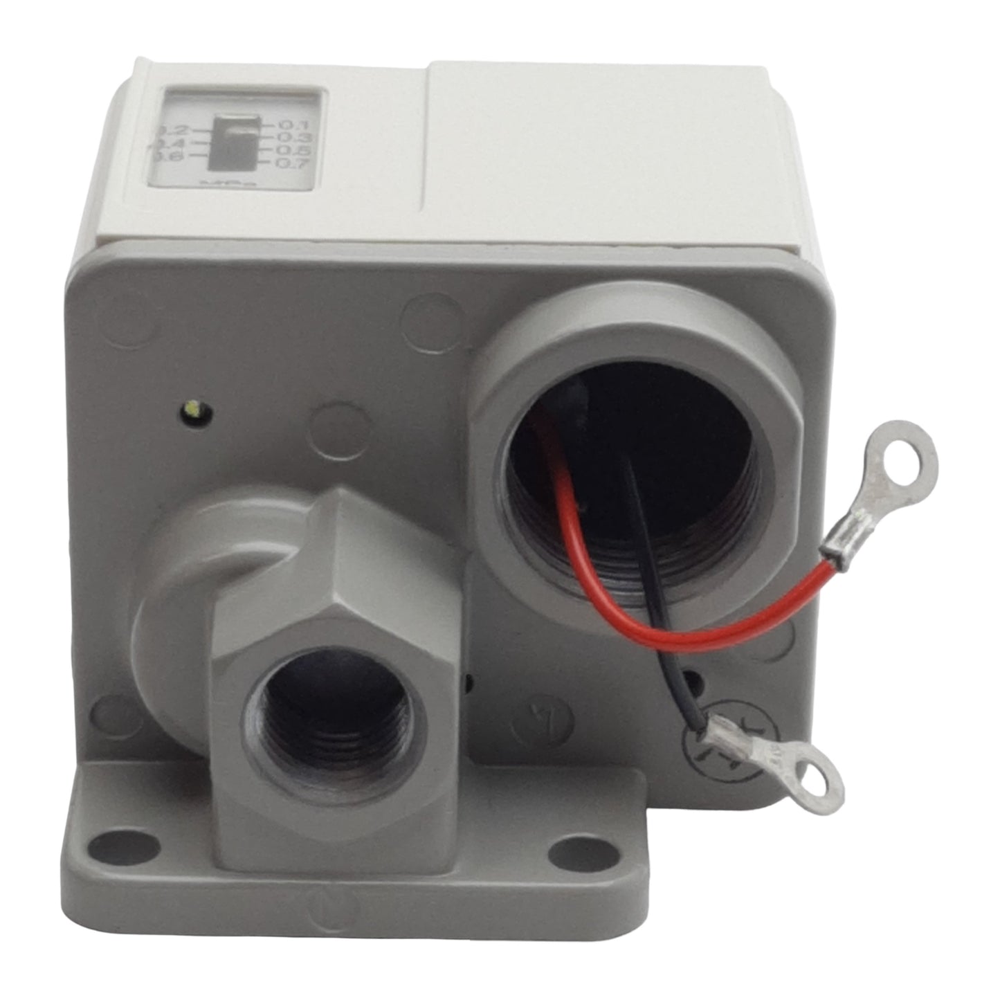 New SMC IS3000-N02L5 Pneumatic Pressure Switch 0.1-0.7MPa, 1/4in NPT, 160mA 5VDC